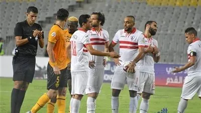 فقرة بدنية للاعبي الزمالك في مران اليوم