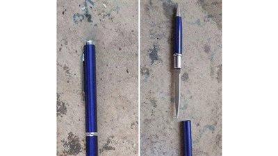 إنتشار سلاح ابيض على هيئة 