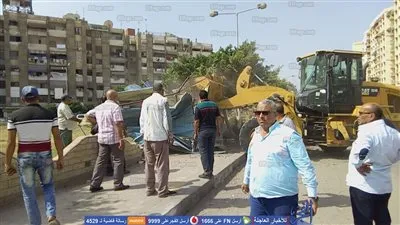 تنفيذ 28 قرار إداري برفع وإزالة الاشغالات والتعديات بضواحي بورسعيد ( صور)
