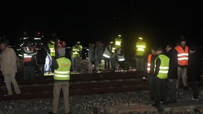 مصرع عامل أسفل عجلات قطار رشيد في البحيرة