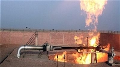 اندلاع حريق هائل فى أنبوب للغاز بمحافظة البصرة العراقية