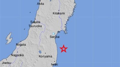 زلزال يضرب فوكوشيما اليابانية
