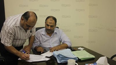 توافد أعضاء الجمعية العمومية بنقابة العلميين للتصويت بالمقر الرئيسي (صور)