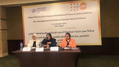 'قومي المرأة' يشارك في ورشة عمل الخبراء لمراجعة الدليل الإرشادي والبروتوكول الطبي للتعامل مع ضحايا العنف من السيدات 