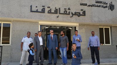 الانتهاء من أعمال التطوير بالمبني الرئيسي لقصر ثقافة قنا (صور)