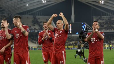 بايرن ميونيخ يعبر عقبة أيك آثينا بدوري أبطال أوروبا