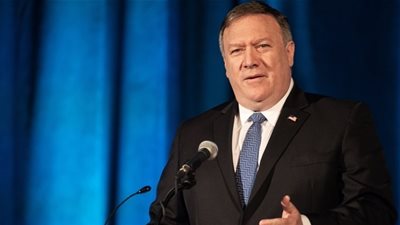 بومبيو يبحث مع نظيره المكسيكي قضية الهجرة إلى الحدود الأمريكية