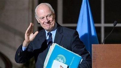 دي ميستورا يصل إلى دمشق للقاء مسؤولين حكوميين