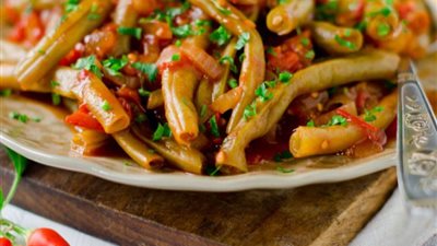 طريقة عمل الفاصوليا الخضراء