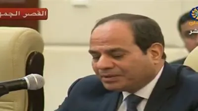 السيسي: عالم اليوم لا يعتد إلا بالتكتلات الاقتصادية الكبرى