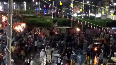 توافد المئات للاحتفال بمولد الدسوقي في كفر الشيخ (صور)