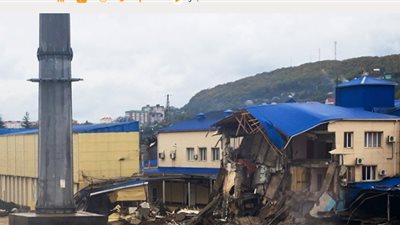 مصرع 6 أشخاص بسبب الأمطار الغزيرة فى روسيا