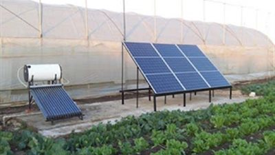  مدرسة موط الثانوية الزراعية تنفيذ أول صوبة زراعية تعمل بالطاقة الشمسية على مستوى محافظة الوادى الجديد