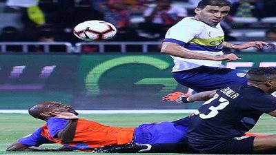 التعادل يحسم مباراة النصر والفيحاء