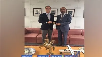 الجروان يلتقي مستشار المفوضية السامي للأمم المتحدة لشؤون اللاجئين