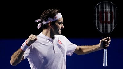 فيدرر يتأهل لنهائي بطولة بازل