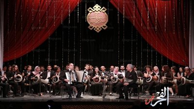 سعيد الأرتيست يتألق بمعهد الموسيقي العربية (صور)