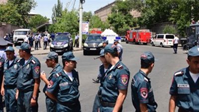 اعتقال شخص حاول تفجير مكتب الحكومة الأرمينية