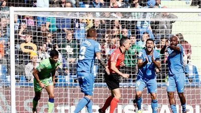 خيتافي يهزم ريال بيتيس في دقيقتين