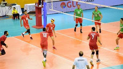 جدول مباريات اليوم الثالث من البطولة العربية للطائرة