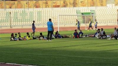 بنى سويف يواصل تدريباته استعدادا لمواجهة التليفونات 