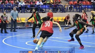 صور مباريات ربع نهائي البطولة العربية للأندية لكرة السلة سيدات