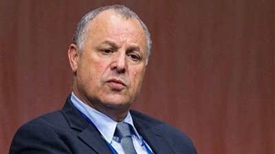 هاني أبو ريدة يصل مقر الانتخابات التكميلية للجبلاية