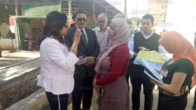 إحالة مديرى مدرسة للتحقيق بدمياط (صور)