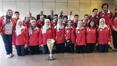 وزير الشباب والرياضة ينيب مساعده لاستقبال بعثة كرة السرعة الحاصلة على بطولة العالم