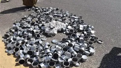 إعدام أغذية غير صالحة للاستهلاك الأدمي بأبو قرقاص في المنيا