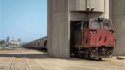 ننشر حركة قطارات البضائع العامة في ميناء دمياط