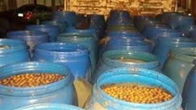 ضبط 700 طن مخللات فاسدة في الجيزة