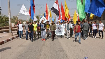 جامعة أسيوط تشهد انطلاق الماراثون الخيري الأول  لدعم إنشاء مستشفى 2020 لعلاج الأورام بصعيد مصر (فيديو وصور)