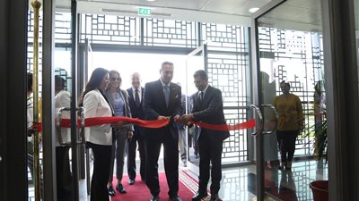  مدينة زويل للعلوم والتكنولوجيا وبنك مصر يفتتحان المبنى الإداري 