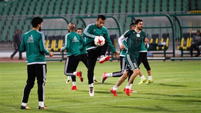 المصري يواصل تدريباته استعدادا لمواجهة الإسماعيلي