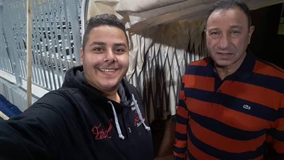 محمود الخطيب يحضر مران الأهلي الأخير قبل موقعة الترجي