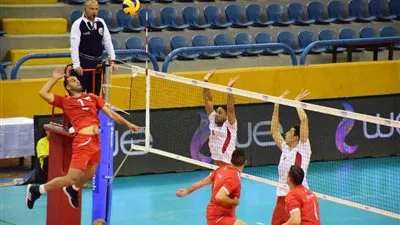 طائرة مصر تهزم فلسطين 3/0 وتقترب من لقب البطولة العربية 