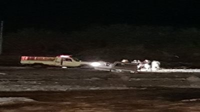 صدى - السعودية | الدفاع المدني يفك احتجاز 6 أشخاص في سيول وادي الريان