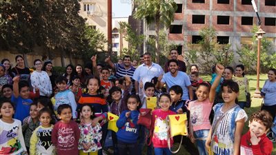 أطفال كاتدرائية السيدة العذراء في زيارة ترفيهية لمكتبة دمنهور (صور)