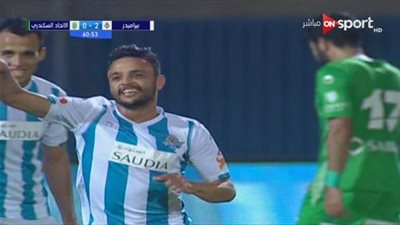 رجب بكار يضيف الهدف الثاني لبيراميدز في شباك الاتحاد (فيديو)