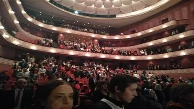 مهرجان الموسيقى العربية يبدأ فاعلياته بالوقوف دقيقة حداد على روح شهداء المنيا