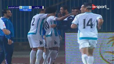 كينو يقضي على الاتحاد السكندري بالهدف الثالث (فيديو)