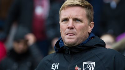 مدرب بورنموث: نحن الأحق بالفوز من اليونايتد