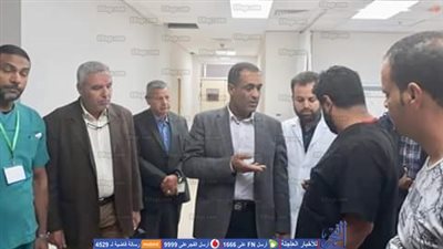 ‪ وكيل الصحة بشمال سيناء يتفقد مستشفى نخل العام للاطمئنان على سير العمل (صور)