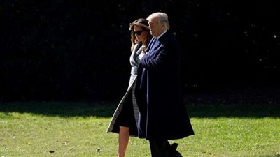 سيدة أمريكا الأولى ترد تحية الإطراء لزوجها الرئيس بأحسن منها