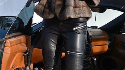 هكذا يمكنكِ تنسيق البنطلون الجلد في الشتاء