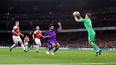 رقم خاص لمحمد صلاح في مباراة ليفربول ضد أرسنال
