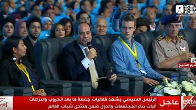 السيسي: البلاد التي تتدمر لا تعود كما كانت.. ويموت الملايين مثل سوريا والعراق