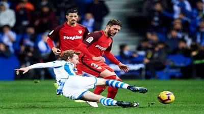 التعادل السلبي يحسم مباراة ريال سوسييداد وإشبيلية في الدوري الإسباني