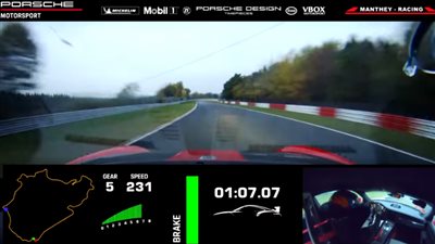 بورش تسترد لقب أسرع سيارة على نوربرجرنج بـ 911 GT2 RS MR (فيديو)